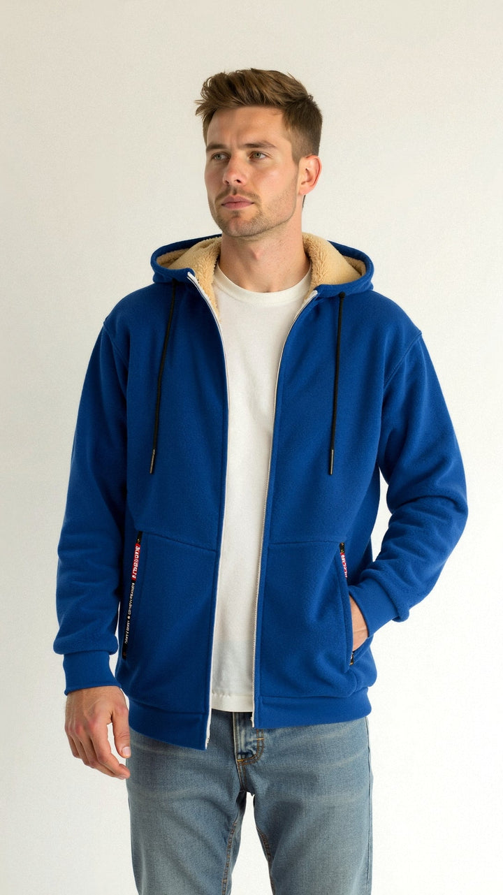 Men's Zip-Up Hoodie | Winter