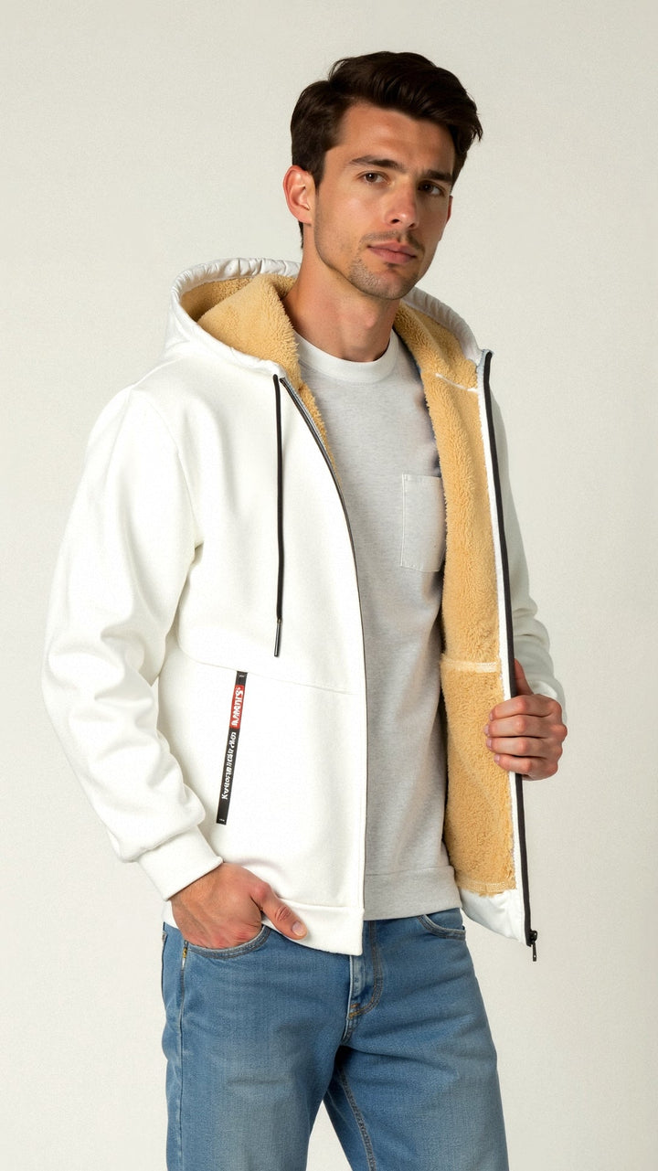 Men's Zip-Up Hoodie | Winter