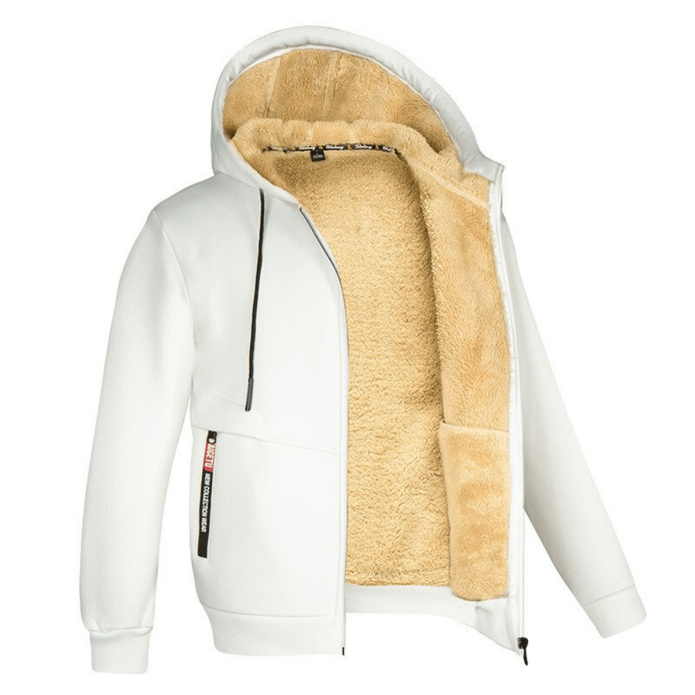 Men's Zip-Up Hoodie | Winter