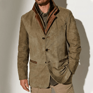 Męska Vintage Marynarka | Casual