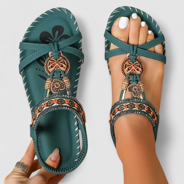 Damen Orthopädische Boho Sandalen | Offene Zehen