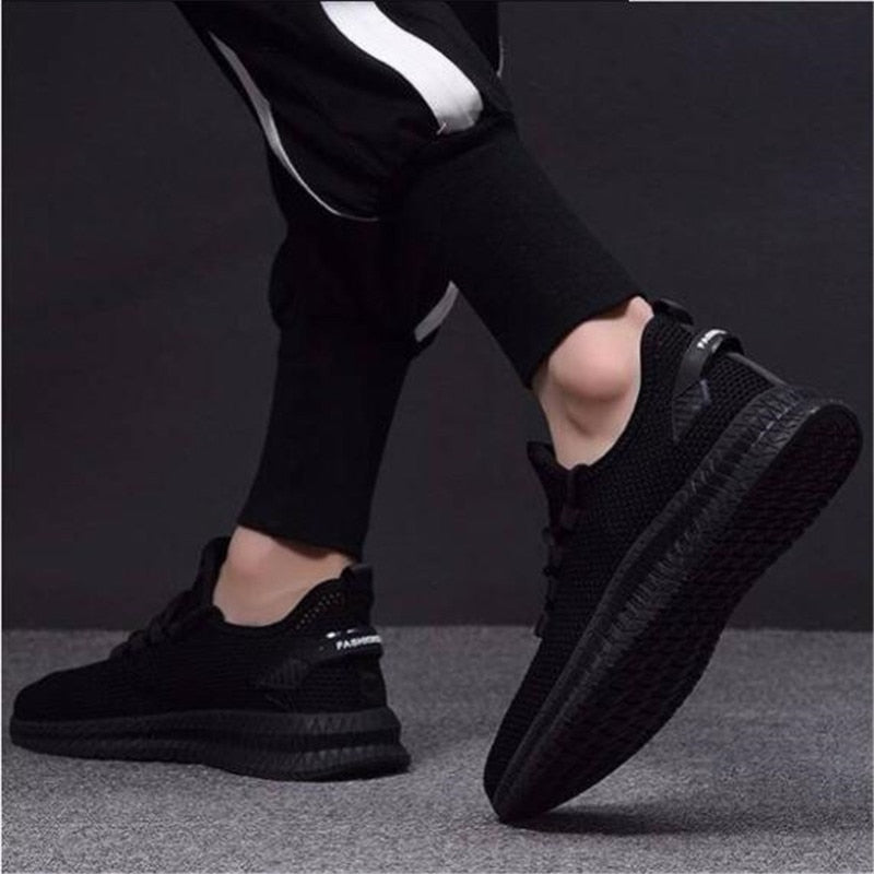 Herren atmungsaktive Laufsneaker | Leichte Sohle