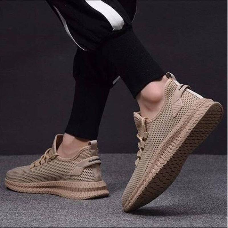 Herren atmungsaktive Laufsneaker | Leichte Sohle
