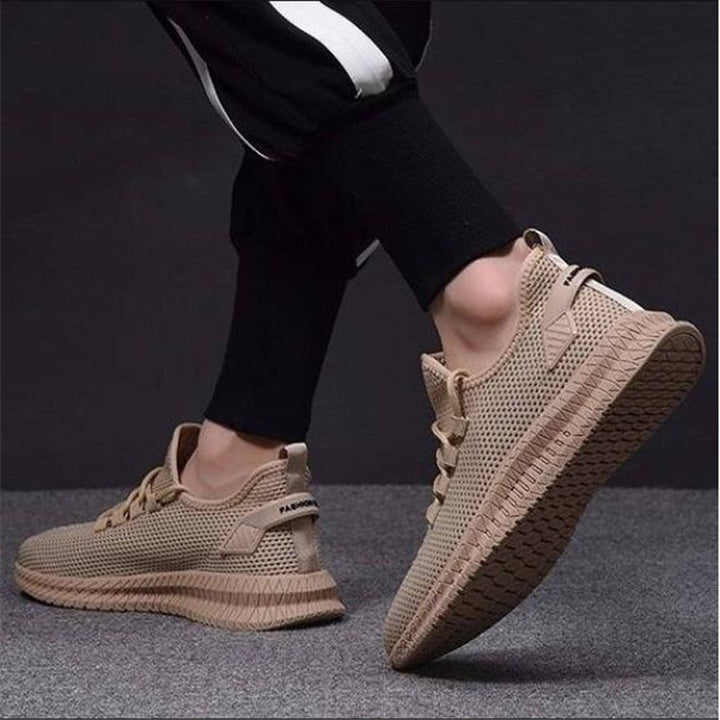 Herren atmungsaktive Laufsneaker | Leichte Sohle