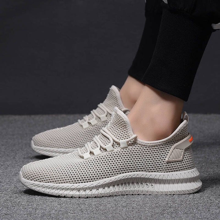 Herren atmungsaktive Laufsneaker | Leichte Sohle