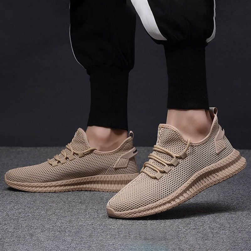 Herren atmungsaktive Laufsneaker | Leichte Sohle