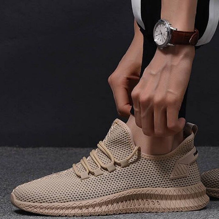 Herren atmungsaktive Laufsneaker | Leichte Sohle