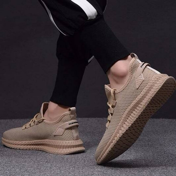 Herren atmungsaktive Laufsneaker | Leichte Sohle