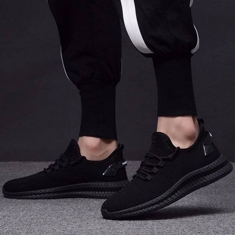 Herren atmungsaktive Laufsneaker | Leichte Sohle