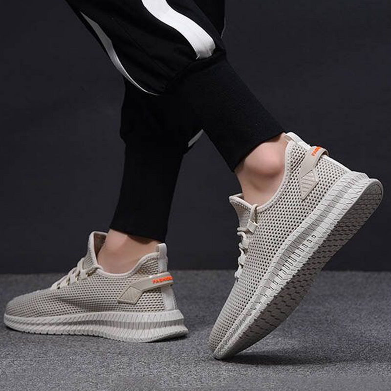 Herren atmungsaktive Laufsneaker | Leichte Sohle