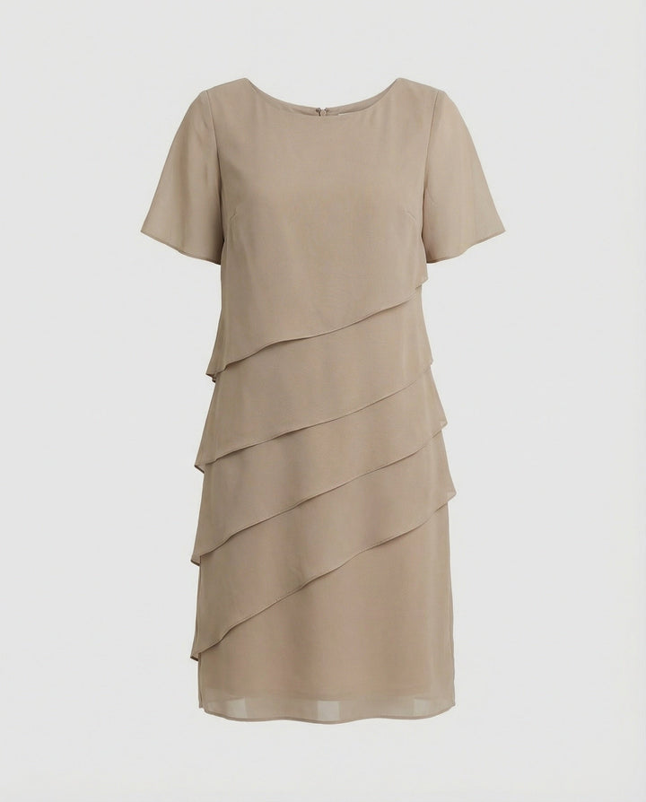 Vestido Feminino Elegante em Camadas | Mini