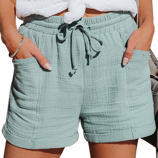 Women's Shorts Elastic Waist | Loose Summer