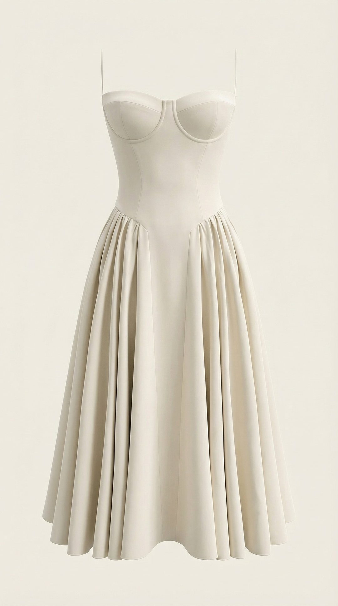 Damen Kleid Blumenmuster | Midi