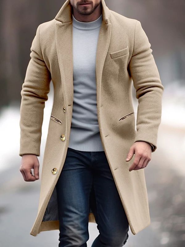 Men's Winter Blazer | Single-Breasted