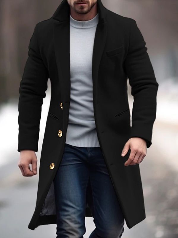 Men's Winter Blazer | Single-Breasted