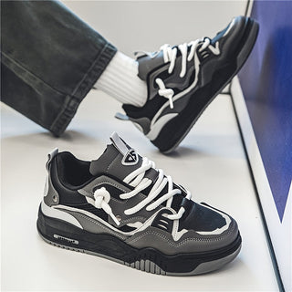 Sportowe, Codzienne Trampki Męskie | Chunky Sole