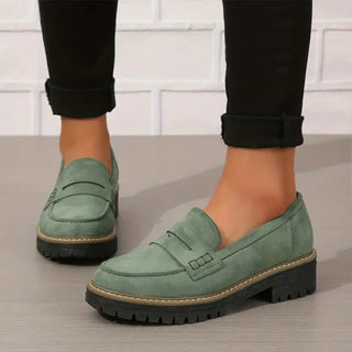 Damskie ortopedyczne loafersy | Antypoślizgowe