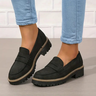 Damskie ortopedyczne loafersy | Antypoślizgowe