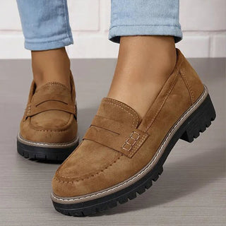 Damskie ortopedyczne loafersy | Antypoślizgowe