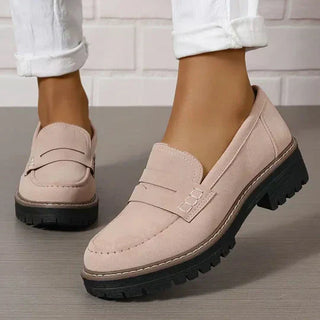 Damskie ortopedyczne loafersy | Antypoślizgowe