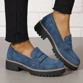 Damskie ortopedyczne loafersy | Antypoślizgowe