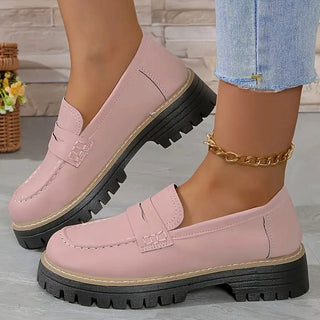 Damskie ortopedyczne loafersy | Antypoślizgowe