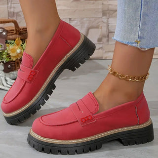 Damskie ortopedyczne loafersy | Antypoślizgowe