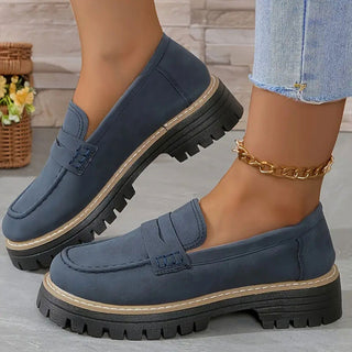 Damskie ortopedyczne loafersy | Antypoślizgowe