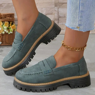 Damskie ortopedyczne loafersy | Antypoślizgowe