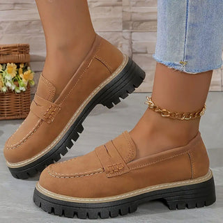 Damskie ortopedyczne loafersy | Antypoślizgowe