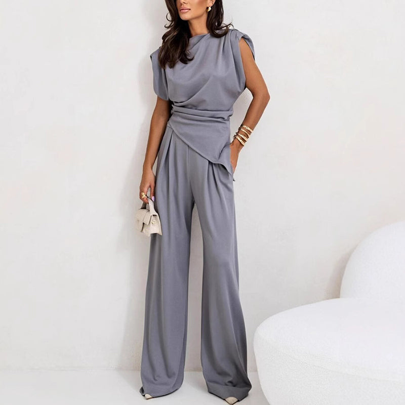 Damen Ärmelloser Overall | Locker Elegant