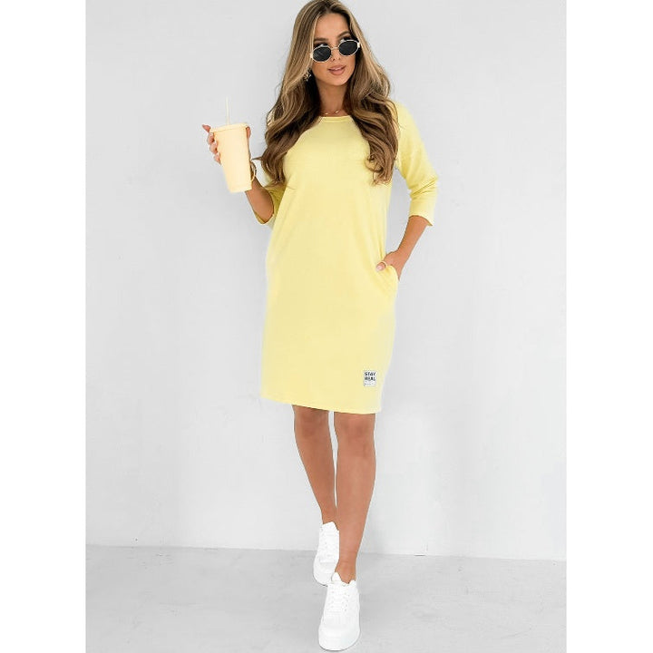 Damen Kleid mit 3/4-Ärmeln | Mini