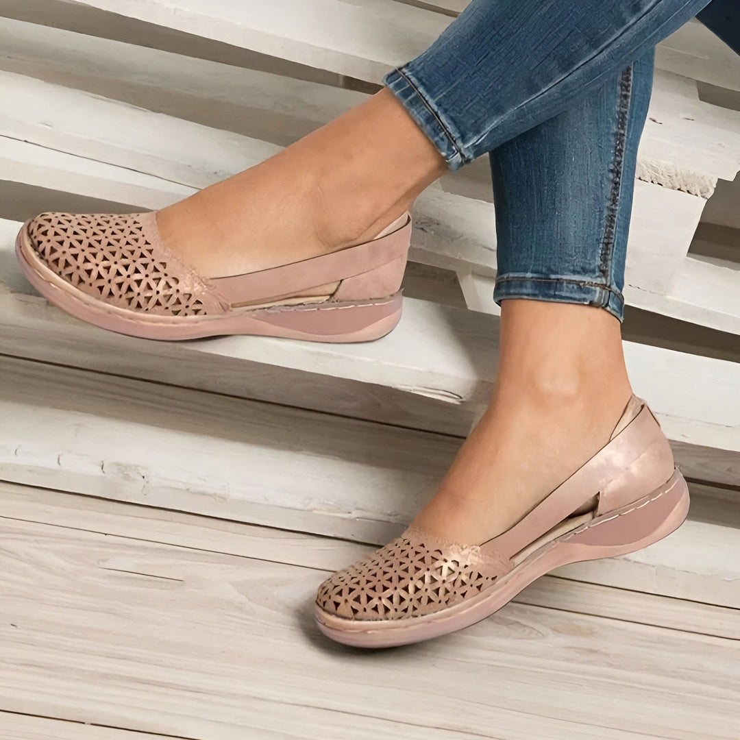 Sapatos Ortopédicos Femininos | Respirável com Espuma de Memória