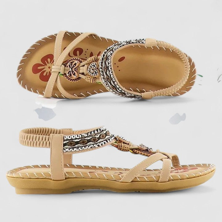 Damen Orthopädische Boho Sandalen | Offene Zehen