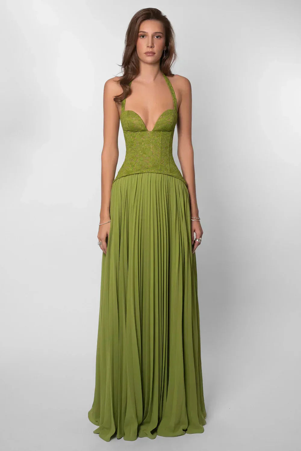 Damen elegantes Hochzeitskleid | Maxi