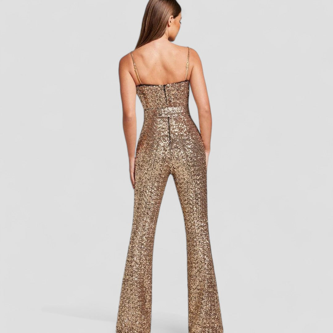 Women's Sequin Evening Jumpsuit | Party