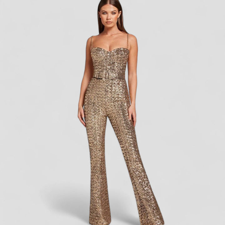 Women's Sequin Evening Jumpsuit | Party